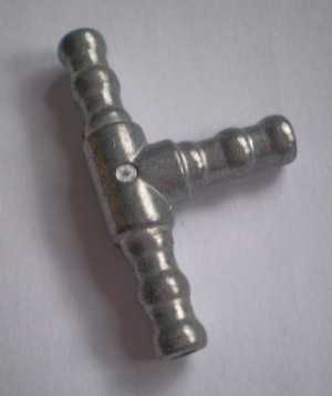 T-Stck fr Schlauchanschlu 8 mm