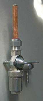 Becher-Benzinhahn M 16 x 1 links (AW)